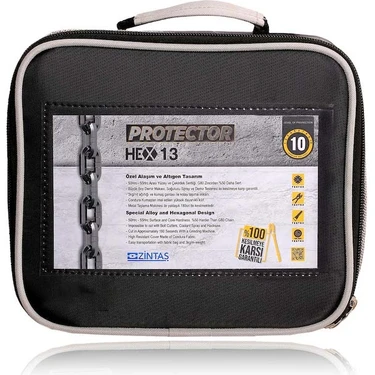 Zintaş Protector HEX13MM 120cm Motosiklet Zinciri Sadece