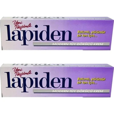 Lapiden Tüy Dökücü Krem Parfümlü 50GR 2li