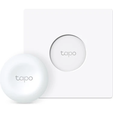 TP-Link Tapo S200D | Akıllı Işık Düğmesi | Kablo Gerektirmez | Pil Dahil | Gerçek Zamanlı