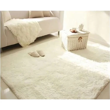 Balat Halı Raschel Carpet Kesme Yolluk Kaymaz Taban Yumuşak Peluş Halı