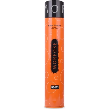 Morfose Ultra Sert Saç Spreyi 400 ml Boyalı Saçlar için Gazsız Formül Parlaklık