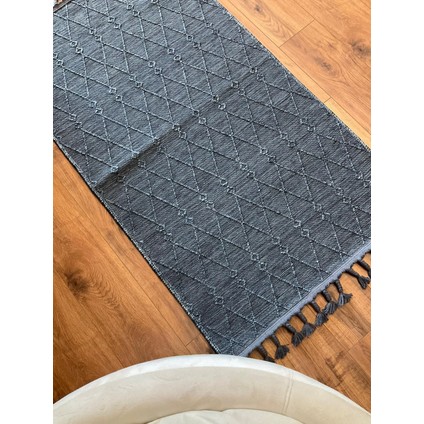Stıl Kilim 1603 Antrasit Dokuma Kilim Nakış Yıkanabilir indirimleri