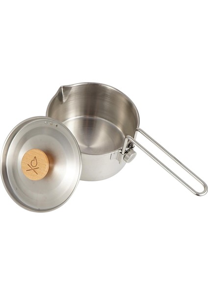 1l Kamp Kettle Çay Pot Paslanmaz Çelik Seyahat Tencere Turizmi Yemek (Yurt Dışından)