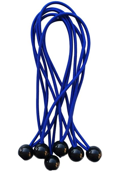 6parça 15CM Güçlü Dayanıklı Top Bungee Kordon Muşamba Kanopi Bağları Elastik Kayışlar Mavi (Yurt Dışından) fiyatları
