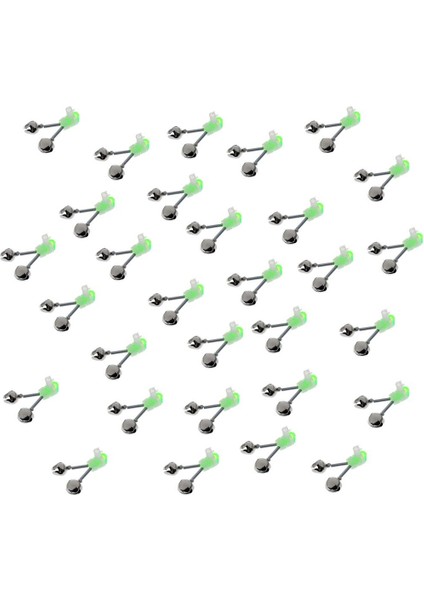 30 Adet Balıkçılık Aksesuarı Çubuk Ucu Çubuk Üzerinde Halkalar (Yurt Dışından) fiyatları