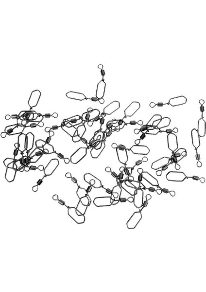 50PARÇA Super Tention Square Snap Konektörü Haddeleme Döner# (Yurt Dışından)