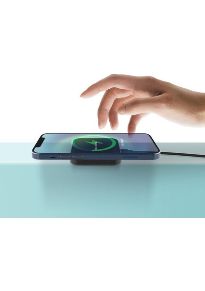 Magideal Kablosuz Şarj Cihazı, USB C Kablosu Ile Kablosuz Şarj Cihazı, 12/12 Siyah Için Alan (Yurt Dışından) fırsatları