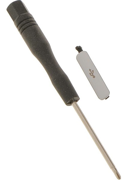 USB Bağlantı Noktası Şarj Cihazı Kapağı Flep S5 G900H Için Tornavida ile (Yurt Dışından)