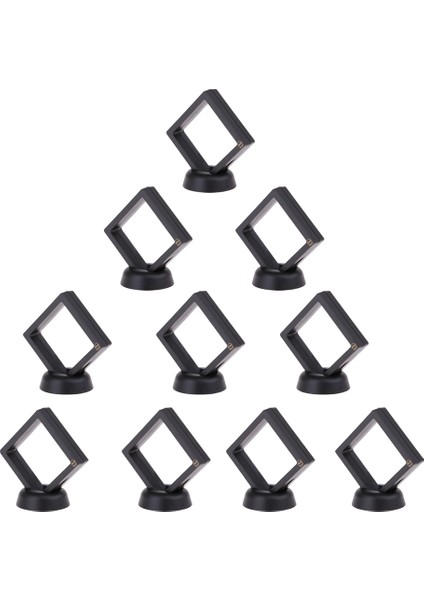 10 Adet Para Ekran Çerçevesi, 3D Yüzen Ekran Kasası Standı Tutucu, Madalyon Madalyası (Yurt Dışından) indirimleri