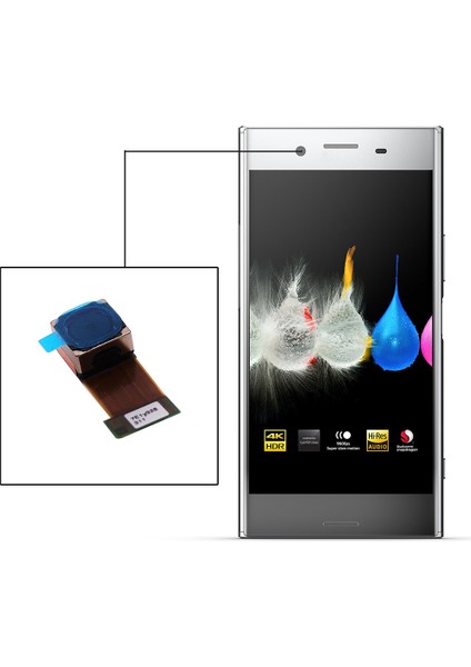 Xz1 Aksesuarları Için Yedek Parça Ön Kamera Fotoğraf Modülü modelleri