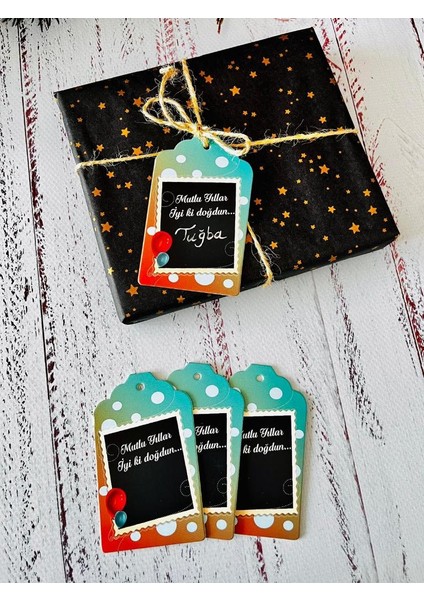 Doğum Günü Etiketi Iyiki Doğdun Etiketi -Doğum Günü Kutlama Hediye Paketi Etiketi 25 Adet fiyatları