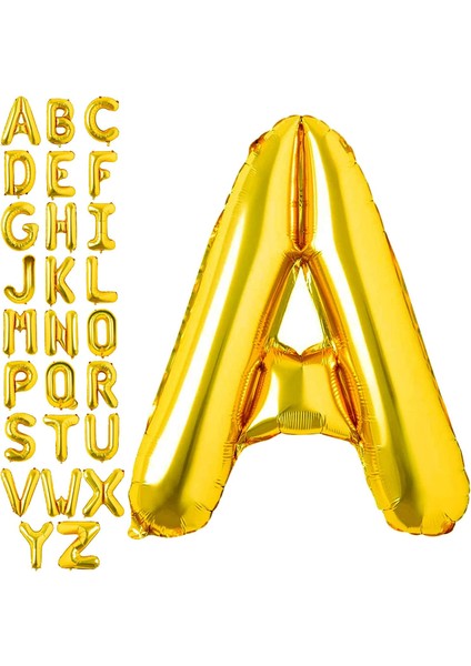 Folyo Harf Balon Gold 16 Inç 36 cm