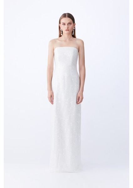 White Gown Elbise