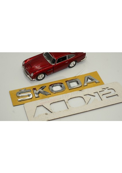 Skoda Bagaj Krom Abs 3m 3D Yazı Logo Amblem indirimleri