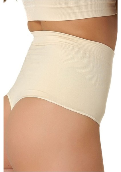 Yüksek Bel Karın Toparlayıcı Slip String Kadın Korse Ten modelleri