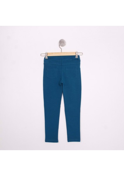 Kız Çocuk Dizi Kesikli Drop Taşlı Tayt fiyatları