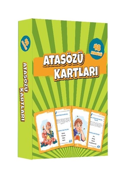 Atasözü Kartları (48 Kart)