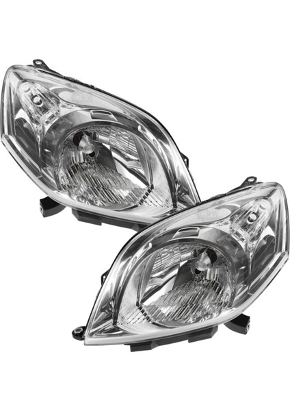 Fiat Fiorino Sağ + Sol Ön Far Takımı Motorlu 2008--2014