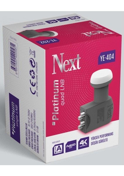 YE-404 Platınum Quad Lnb