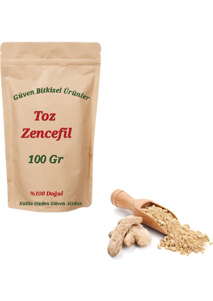 Öğütülmüş Zencefil 100 gr