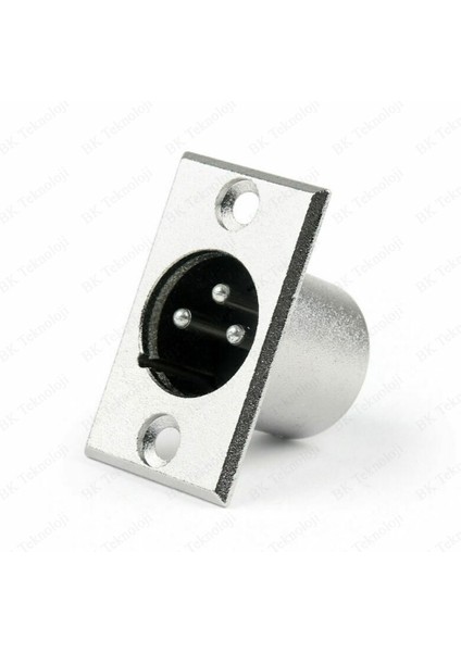 Panel Montajlı 3 Pin Xlr Erkek Şase Konnektör fırsatları