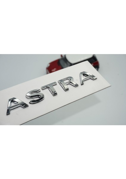 Opel Astra Bagaj Krom Abs 3m 3D Yazı Logo Amblem