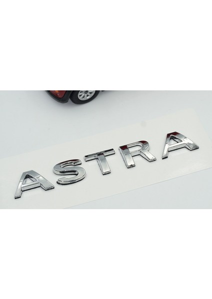 Opel Astra Bagaj Krom Abs 3m 3D Yazı Logo Amblem