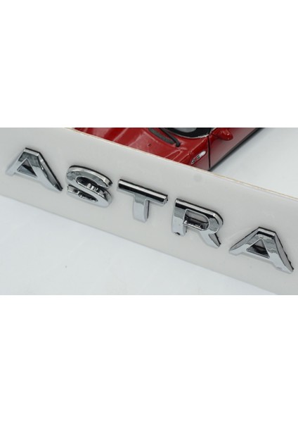 Opel Astra Bagaj Krom Abs 3m 3D Yazı Logo Amblem