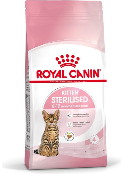 Royal Canın Kitten Sterilised 2kg Yavru Kısır Kedi Maması 6 Ay-12 Ay Arası