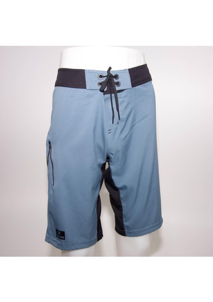 Erkek Deniz Şortu Boardshort Filesiz Meridyendukkan Olaıan