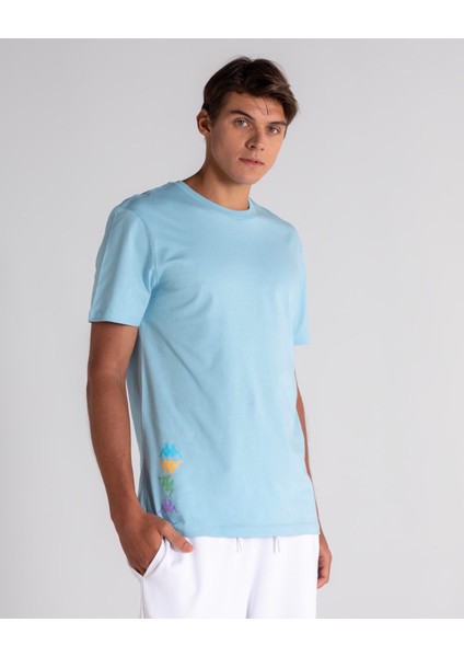 Authentıc Wınay Mavi Erkek T-Shirt 331M1LW-021