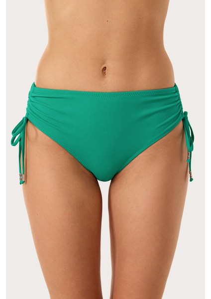 63059 Nil Yeşili Yüksek Bel Bikini Altı