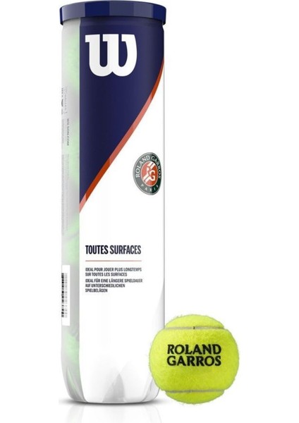 Roland Garros All Court 4lü Tenis Topu