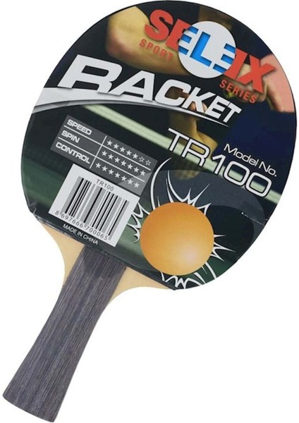 TR100 Ittf Onaylı Masa Tenisi Raketi - TR100