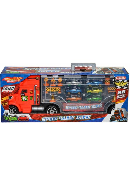 Toysan Oyuncak Toy-31 Toysan Tır Seti Speed Racer + 6 Araç