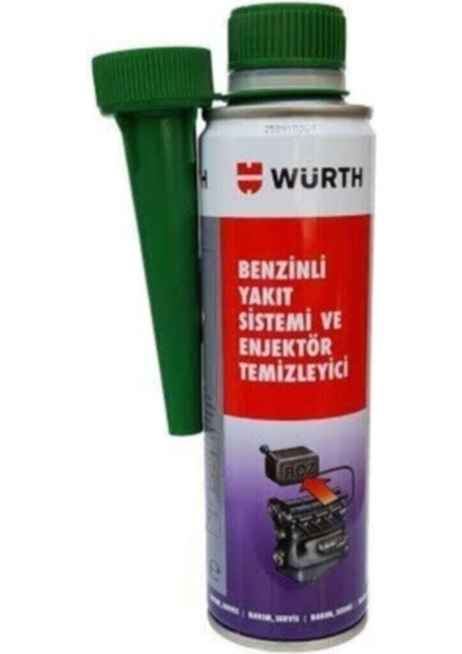 Wurth Benzinli Enjektör Temizleyici 300 ml