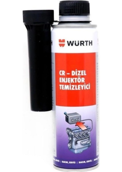 Würth 300 ml Cr - Dizel Enjektor Temizleyici Dizel Yakıt Katkısı