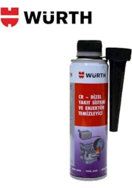Würth 300 ml Cr - Dizel Enjektor Temizleyici Dizel Yakıt Katkısı fiyatları