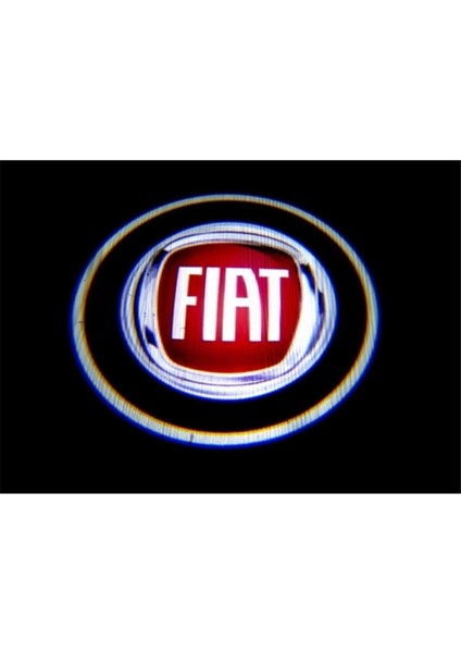 Sahlan Fiat Araçlarına Kapı Altı LED Logo Mesafe Sensörlü Yeni Nesil