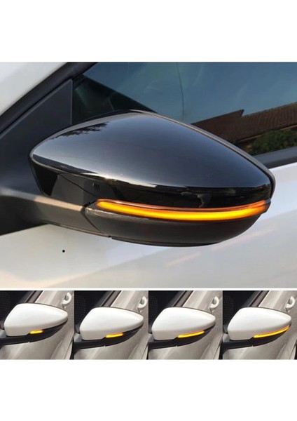 Passat B7, Jetta, Scirocco, Ayna Sinyali Kayar LED ( Dinamik Sinyal )