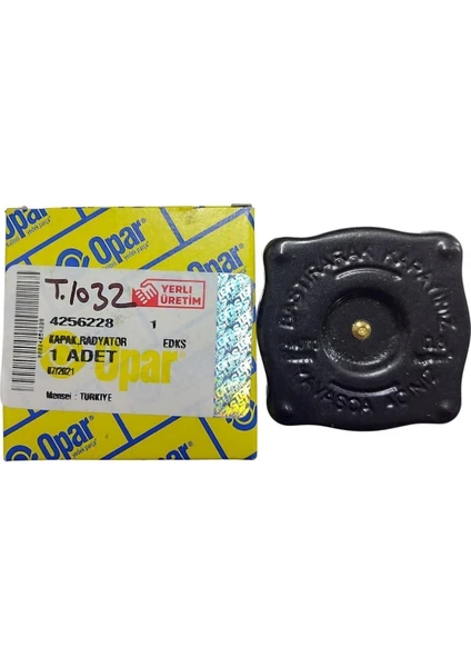 Tofaş Doğan Kartal Şahin M131 Slx Radyatör Depo Kapağı 0.8 Bar OEM:4256228