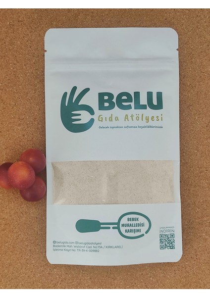 Bebek Muhallebisi Erikli + 8 Ay Katkısız
