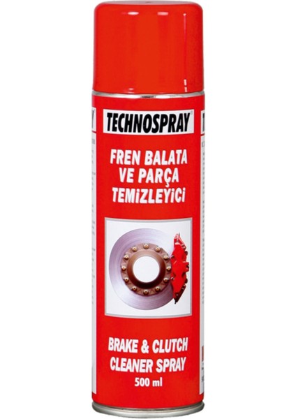 Fren Balata ve Parça Temizleyici Spreyi 500 ml