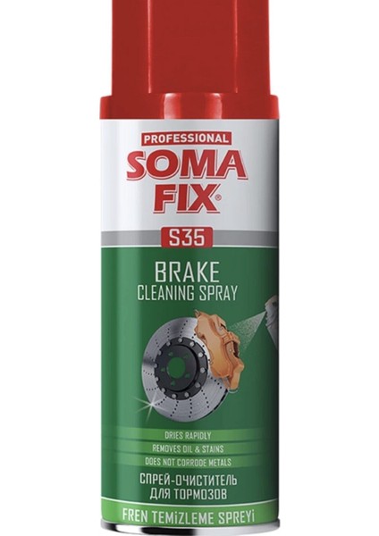 S35 Fren Balata ve Genel Amaçlı Temizleyici Sprey 500ML (24 Adet) fiyatları