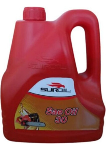 Sae Oil 30 Numara Motorlu Testere Zincir Yaği 3 Lt Suroil 30 Numara 3