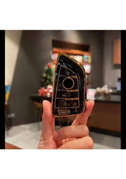 Şenyıldız Aksesuar Bmw X1 X3 X5 X6 X7 G20 G30 G01 G02 G05 G11 G32 1 3 5 7 Anahtar Koruma Kılıfı