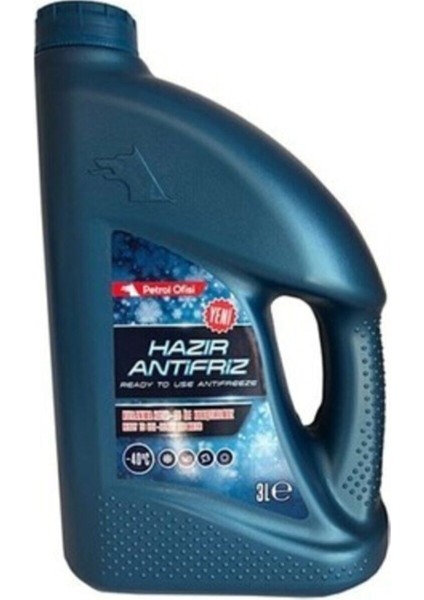 Rtu Hazır Yesil Antifriz -40°c - 3 Lt