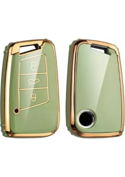 Şenyıldız Aksesuar Passat B8 - Seat Ateca 2021+ Model ve Skoda Super B Abs Plastik Anahtar Koruma K