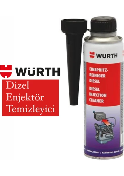 Würth Enjektör Temizleyici Dizel