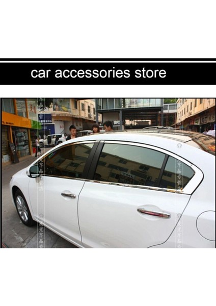 Fb7 Cam Çıtası Çerçevesi Kromu Nikelajı Komple 2012-2015